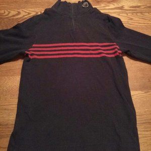 Vintage 90s Polo Jeans Co. Zipped Mock Neck/Tu…